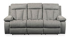 Mitchiner Reclining Sofa with Drop Down Table - Yulissa Home Furnishings (NJ)