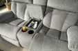 Mitchiner Reclining Loveseat with Console - Yulissa Home Furnishings (NJ)