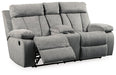 Mitchiner Reclining Loveseat with Console - Yulissa Home Furnishings (NJ)