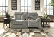 Mitchiner Reclining Loveseat with Console - Yulissa Home Furnishings (NJ)