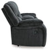 Draycoll Reclining Loveseat with Console - Yulissa Home Furnishings (NJ)