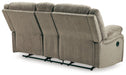 Draycoll Reclining Loveseat with Console - Yulissa Home Furnishings (NJ)