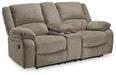 Draycoll Reclining Loveseat with Console - Yulissa Home Furnishings (NJ)