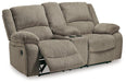 Draycoll Reclining Loveseat with Console - Yulissa Home Furnishings (NJ)