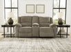 Draycoll Reclining Loveseat with Console - Yulissa Home Furnishings (NJ)