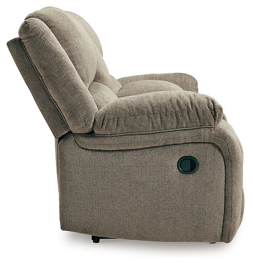 Draycoll Reclining Loveseat with Console - Yulissa Home Furnishings (NJ)