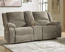 Draycoll Power Reclining Loveseat with Console - Yulissa Home Furnishings (NJ)