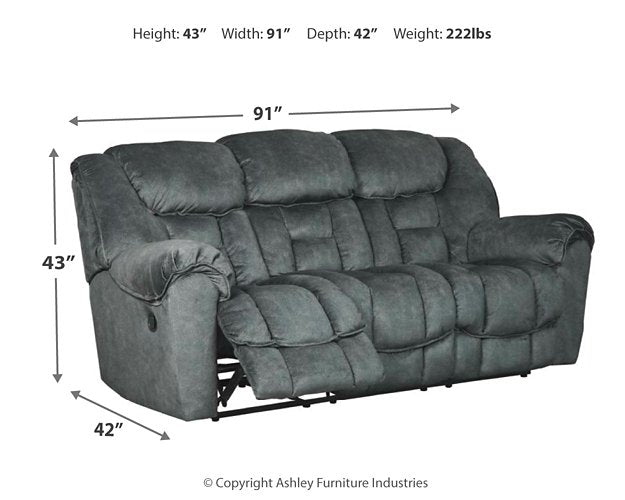 Capehorn Reclining Sofa - Yulissa Home Furnishings (NJ)