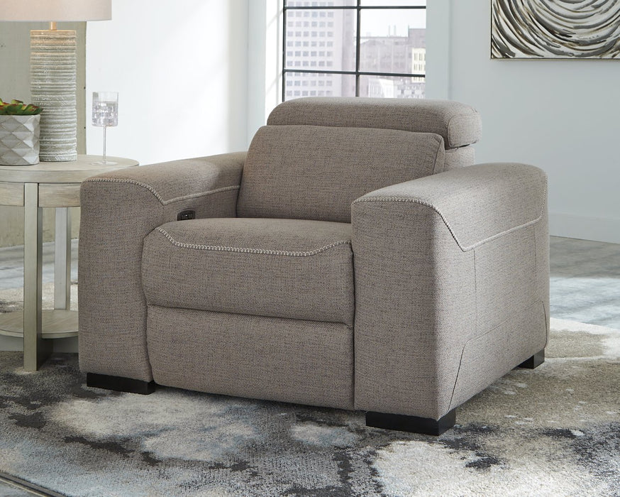 Mabton Power Recliner - Yulissa Home Furnishings (NJ)