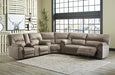 Cavalcade 3-Piece Reclining Sectional - Yulissa Home Furnishings (NJ)