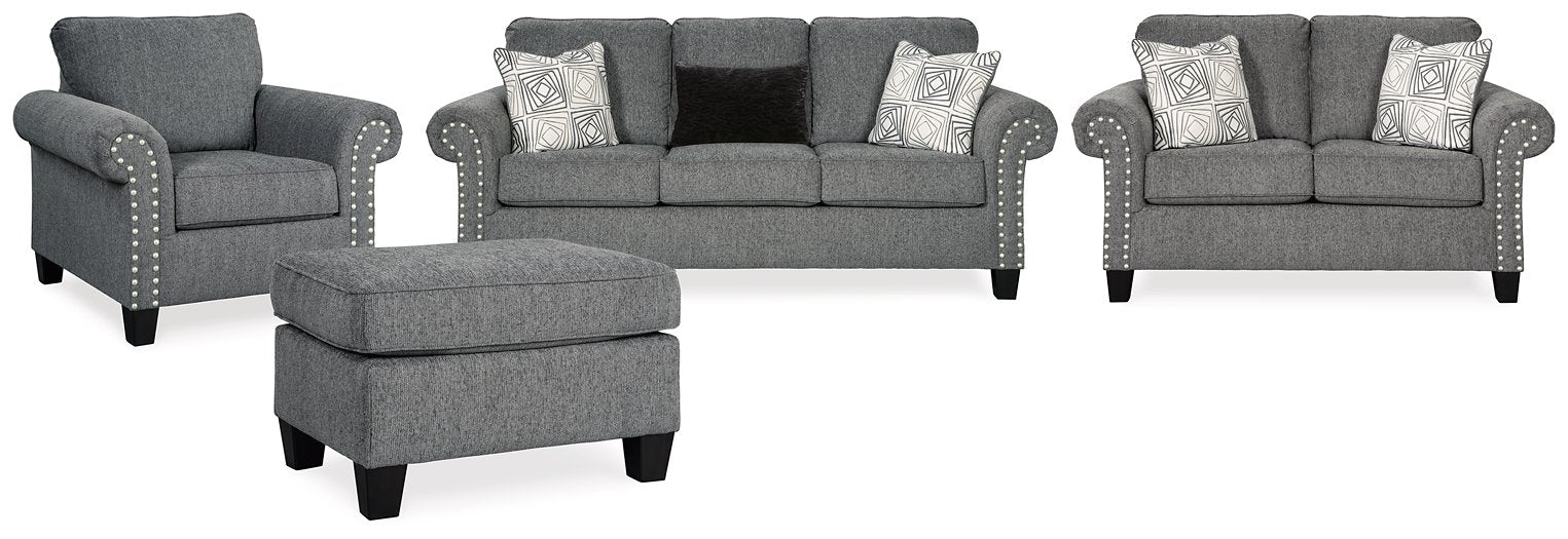 Agleno Living Room Set - Yulissa Home Furnishings (NJ)