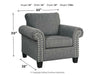 Agleno Chair - Yulissa Home Furnishings (NJ)