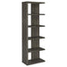 Harrison 5-tier Bookcase Weathered Grey image