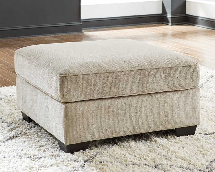 Decelle Oversized Accent Ottoman - Yulissa Home Furnishings (NJ)