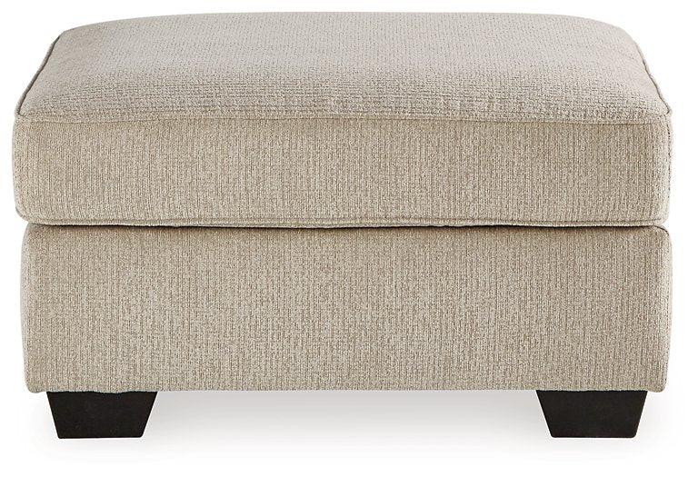 Decelle Oversized Accent Ottoman - Yulissa Home Furnishings (NJ)