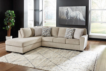 Decelle 2-Piece Sectional with Chaise - Yulissa Home Furnishings (NJ)