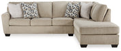 Decelle 2-Piece Sectional with Chaise - Yulissa Home Furnishings (NJ)