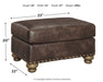 Nicorvo Ottoman - Yulissa Home Furnishings (NJ)