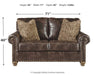 Nicorvo Loveseat - Yulissa Home Furnishings (NJ)