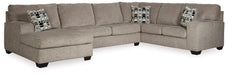 Ballinasloe 3-Piece Sectional with Chaise - Yulissa Home Furnishings (NJ)