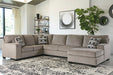 Ballinasloe 3-Piece Sectional with Chaise - Yulissa Home Furnishings (NJ)