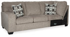 Ballinasloe 3-Piece Sectional with Chaise - Yulissa Home Furnishings (NJ)