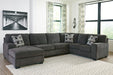 Ballinasloe 3-Piece Sectional with Chaise - Yulissa Home Furnishings (NJ)