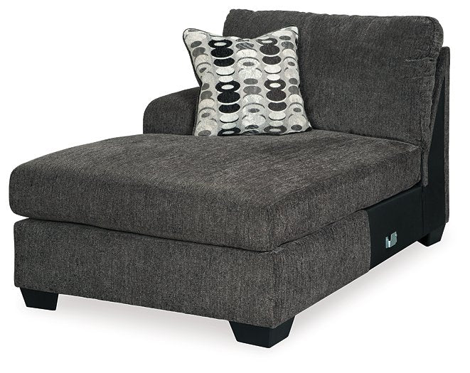 Ballinasloe 3-Piece Sectional with Chaise - Yulissa Home Furnishings (NJ)