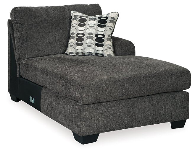 Ballinasloe 3-Piece Sectional with Chaise - Yulissa Home Furnishings (NJ)