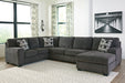 Ballinasloe 3-Piece Sectional with Chaise - Yulissa Home Furnishings (NJ)