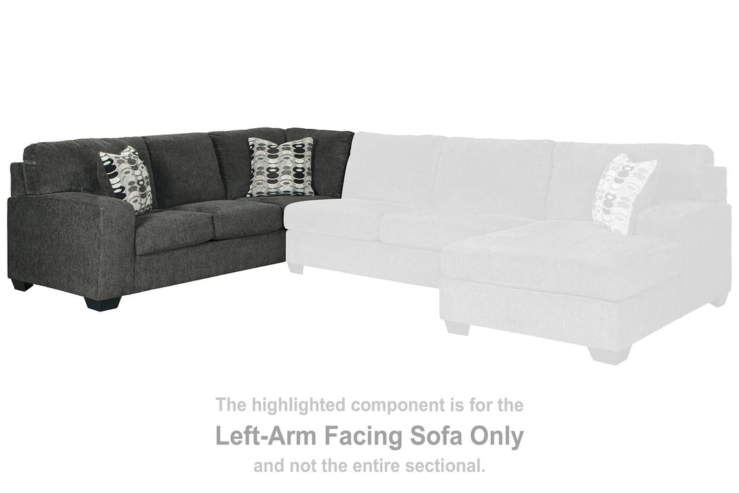 Ballinasloe 3-Piece Sectional with Chaise - Yulissa Home Furnishings (NJ)