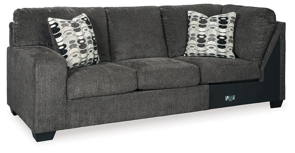 Ballinasloe 3-Piece Sectional with Chaise - Yulissa Home Furnishings (NJ)