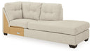 Falkirk 2-Piece Sectional with Chaise - Yulissa Home Furnishings (NJ)