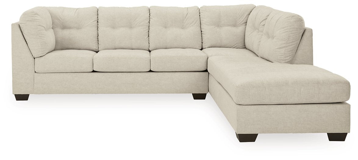 Falkirk 2-Piece Sectional with Chaise - Yulissa Home Furnishings (NJ)