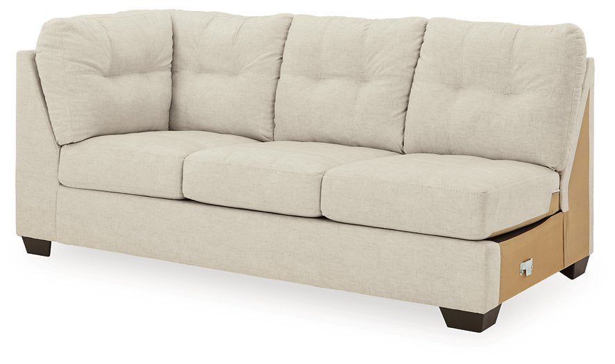 Falkirk 2-Piece Sectional with Chaise - Yulissa Home Furnishings (NJ)