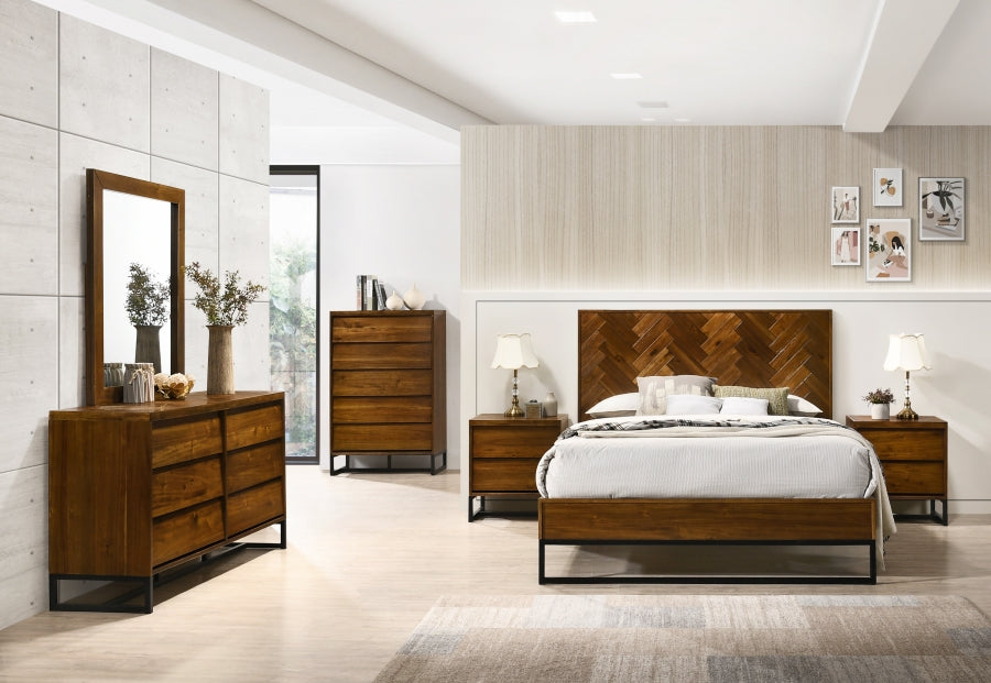 Reed Wood Collection Bedroom Set SKU: BS00020