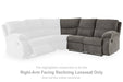 Museum 2-Piece Reclining Sectional - Yulissa Home Furnishings (NJ)