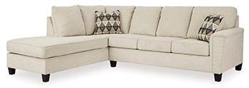 Abinger 2-Piece Sleeper Sectional with Chaise - Yulissa Home Furnishings (NJ)