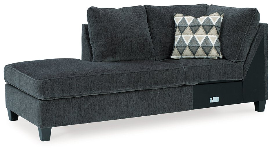 Abinger 2-Piece Sleeper Sectional with Chaise - Yulissa Home Furnishings (NJ)