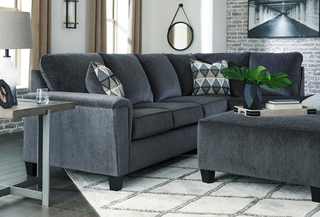 Abinger 2-Piece Sectional with Chaise - Yulissa Home Furnishings (NJ)