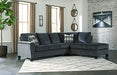 Abinger 2-Piece Sleeper Sectional with Chaise - Yulissa Home Furnishings (NJ)