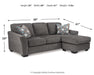 Brise Sofa Chaise - Yulissa Home Furnishings (NJ)