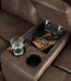 Jesolo Reclining Loveseat with Console - Yulissa Home Furnishings (NJ)