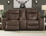 Jesolo Reclining Loveseat with Console - Yulissa Home Furnishings (NJ)