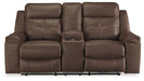 Jesolo Reclining Loveseat with Console - Yulissa Home Furnishings (NJ)