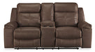 Jesolo Reclining Loveseat with Console - Yulissa Home Furnishings (NJ)