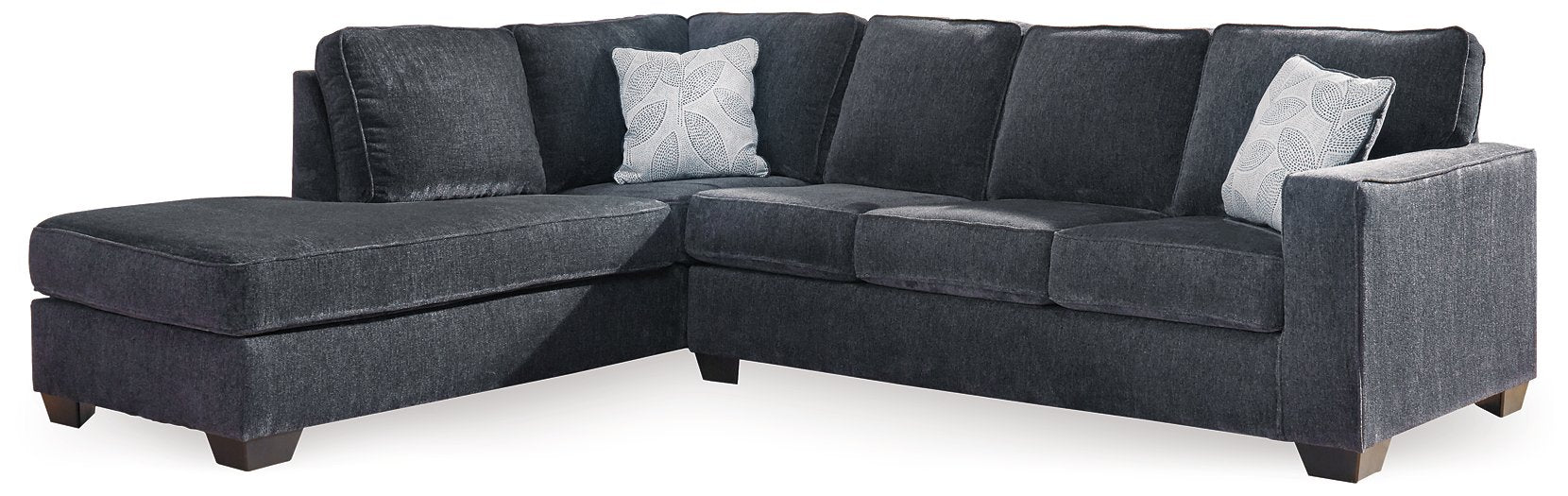 Altari 2-Piece Sleeper Sectional with Chaise - Yulissa Home Furnishings (NJ)