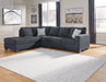 Altari 2-Piece Sleeper Sectional with Chaise - Yulissa Home Furnishings (NJ)