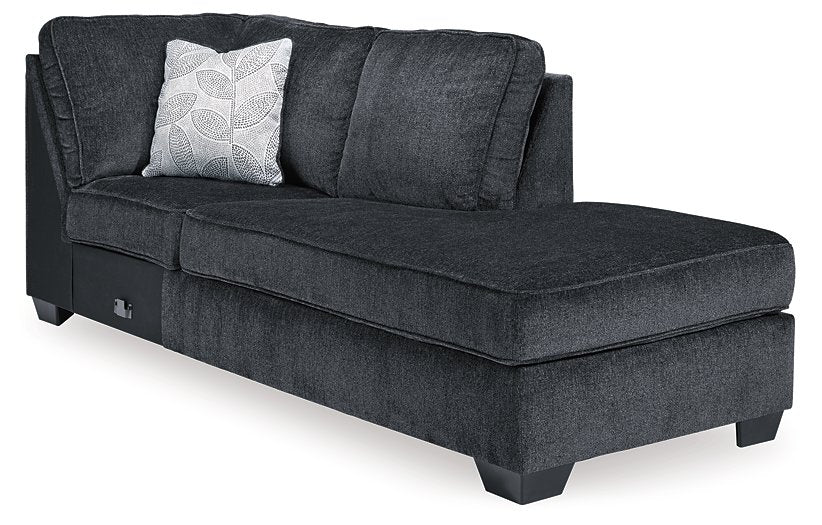 Altari 2-Piece Sleeper Sectional with Chaise - Yulissa Home Furnishings (NJ)