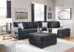 Altari 2-Piece Sleeper Sectional with Chaise - Yulissa Home Furnishings (NJ)